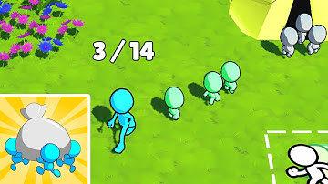 Garbage Collectors (Level 1, 2, 3, 4) Gameplay Walkthrough | iOS, Android, Simulation Game