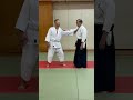 胸取り突っ張り合気下げ 佐川派大東流合気武術 合気錬体会 佐川幸義 吉丸慶雪 有満庄司 合気道 Daito-ryu Aikido #Shorts