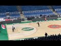 Kendrick Nunn working on his shot after the end of the game Panathinaikos vs Zalgiris