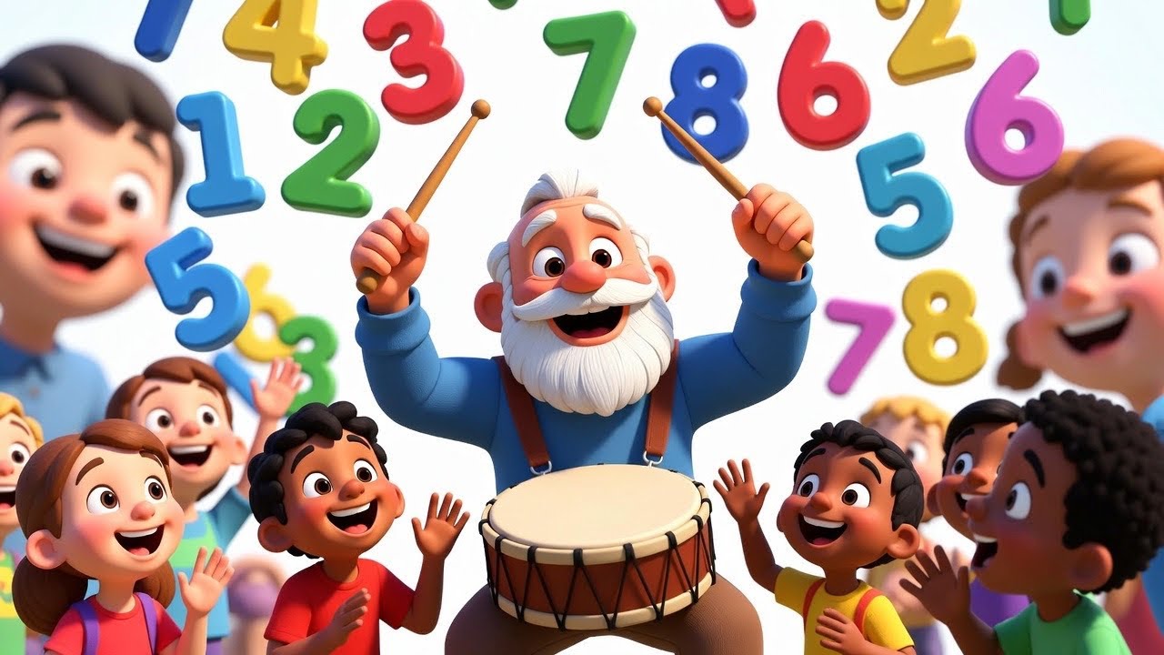 This Old Man 🎶| Nursery Rhymes & Kids Counting Songs | Baby Songs 3D