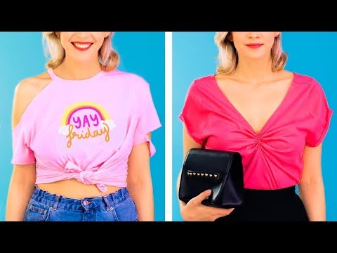 Vidéo: Que Peut-on Fabriquer à Partir De Vieux T-shirts