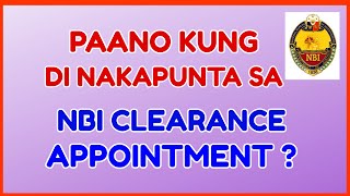 Paano Kung Di Nakapunta sa NBI Schedule? Can I Rebook Reschedule NBI Appointment? screenshot 5
