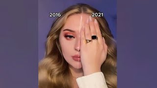 How was my makeup in 2016 and 2012 Most beautiful video👌😉