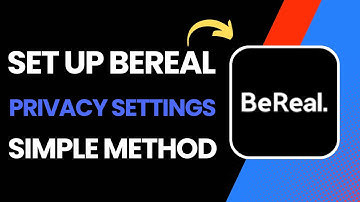 How To Set Up BeReal Privacy Settings !