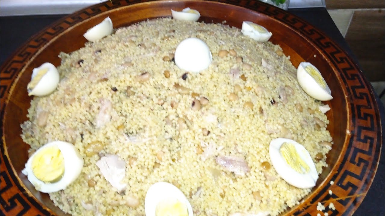 كسكس خشن بالخضر الجافة وصفة تقليدية قبائلية بامتياز