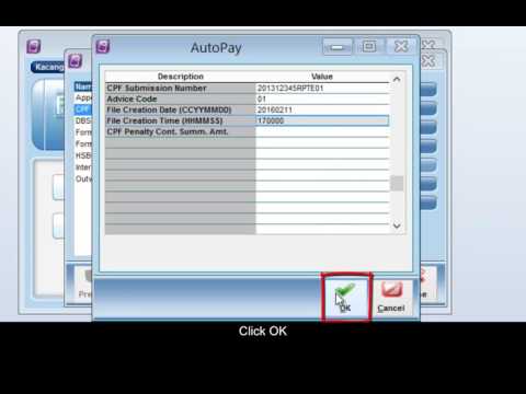 How to generate CPF PAL INTERNET(FTP) text file and report