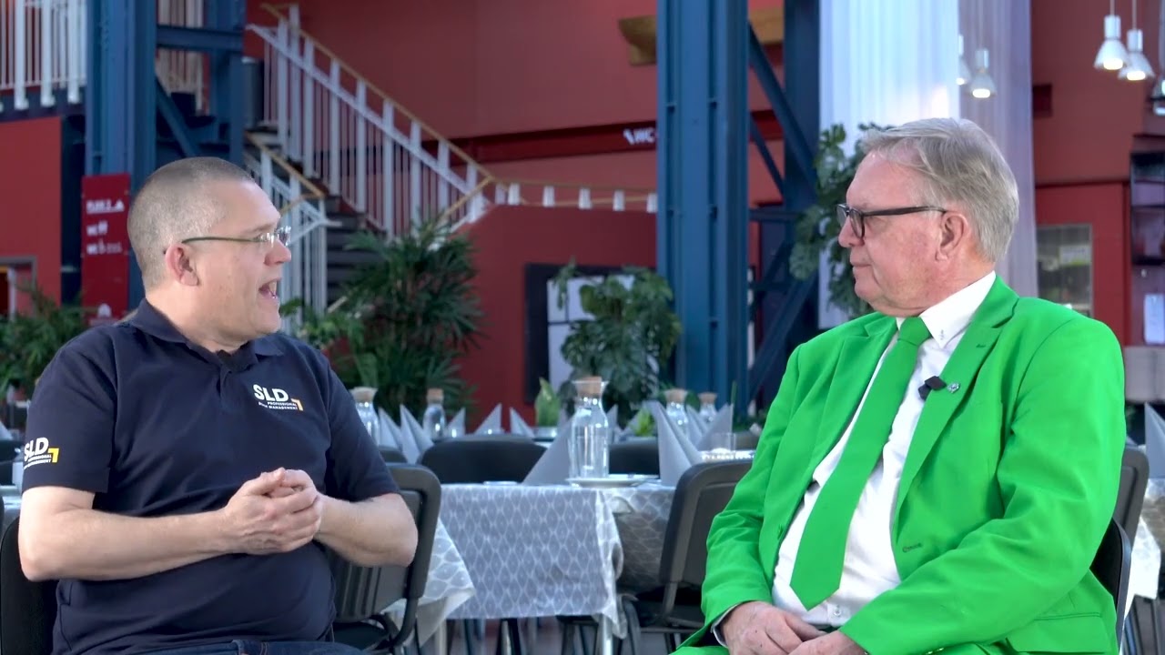 Intervju med SLD's VD Daniel Hennermark, på  Ytskyddsdagarna 2025 i Göteborg