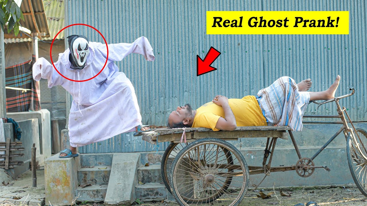 ⁣Real Scary Reaction Ghost Prank 2023 | Funny Horror Ghost Prank 2023