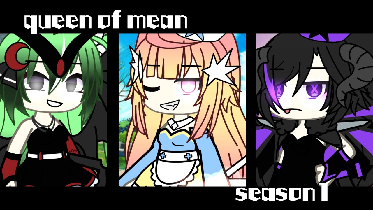 #Glmv:Queen of Mean || gacha life || #myau #backstory || Hanaki_Lyn || warning:pink blood,toxic ||