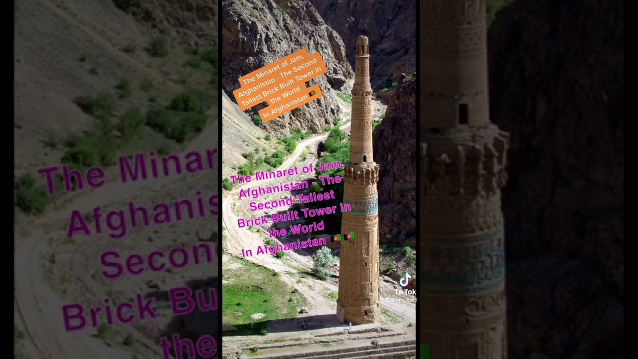 Tallest Brick Built Tower in the World The Minaret of Jam, Afghanistan - The Second In Afghanistan