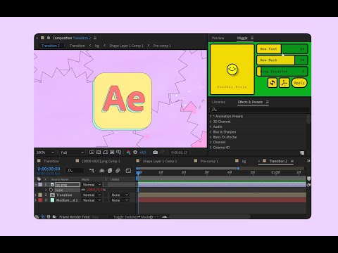 Wiggle - a free tool for Adobe After-Effects