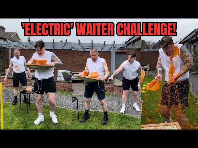 TENS MACHINE Waiter Challenge! (Did Not End Well) class=