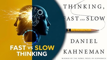 Thinking, Fast and Slow | Why We Make Bad Decisions (Book Summary)