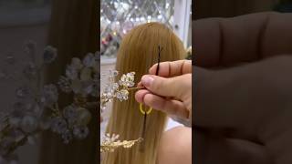 Tiara Hairstyle Hack #hairtutorial #hairstylist #hairstyle #trending #longhair #hairgrowth #explore