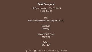 Daily IT Jobs Opportunities 2026-03-31