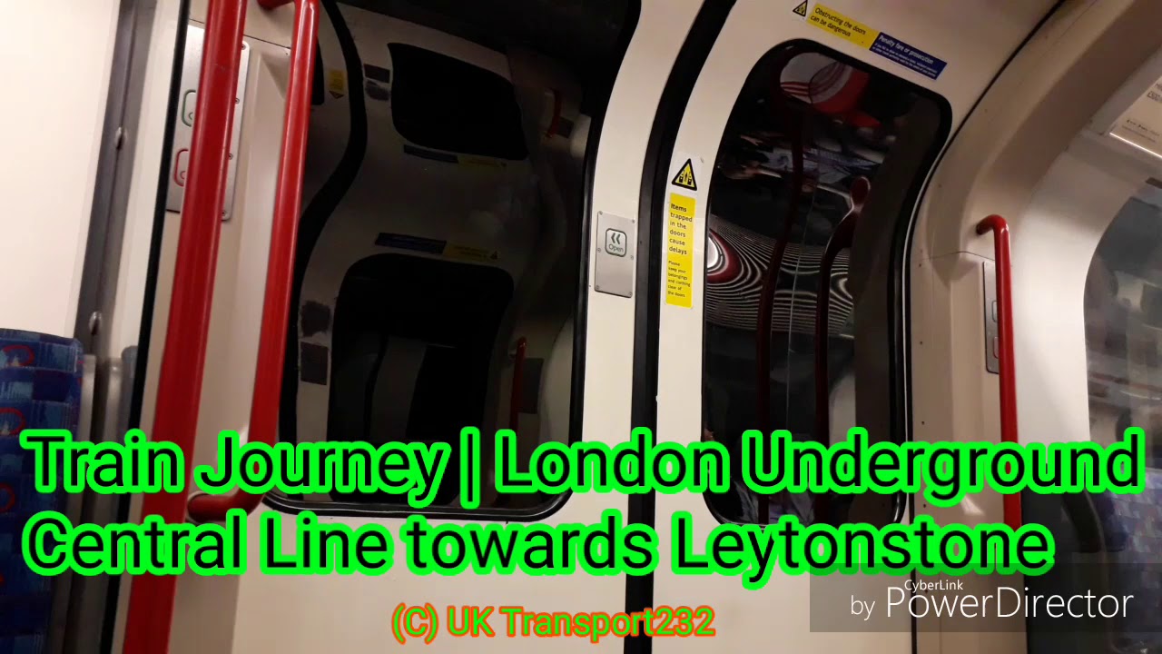 Train Journey | London Underground Central Line Towards Leytonstone