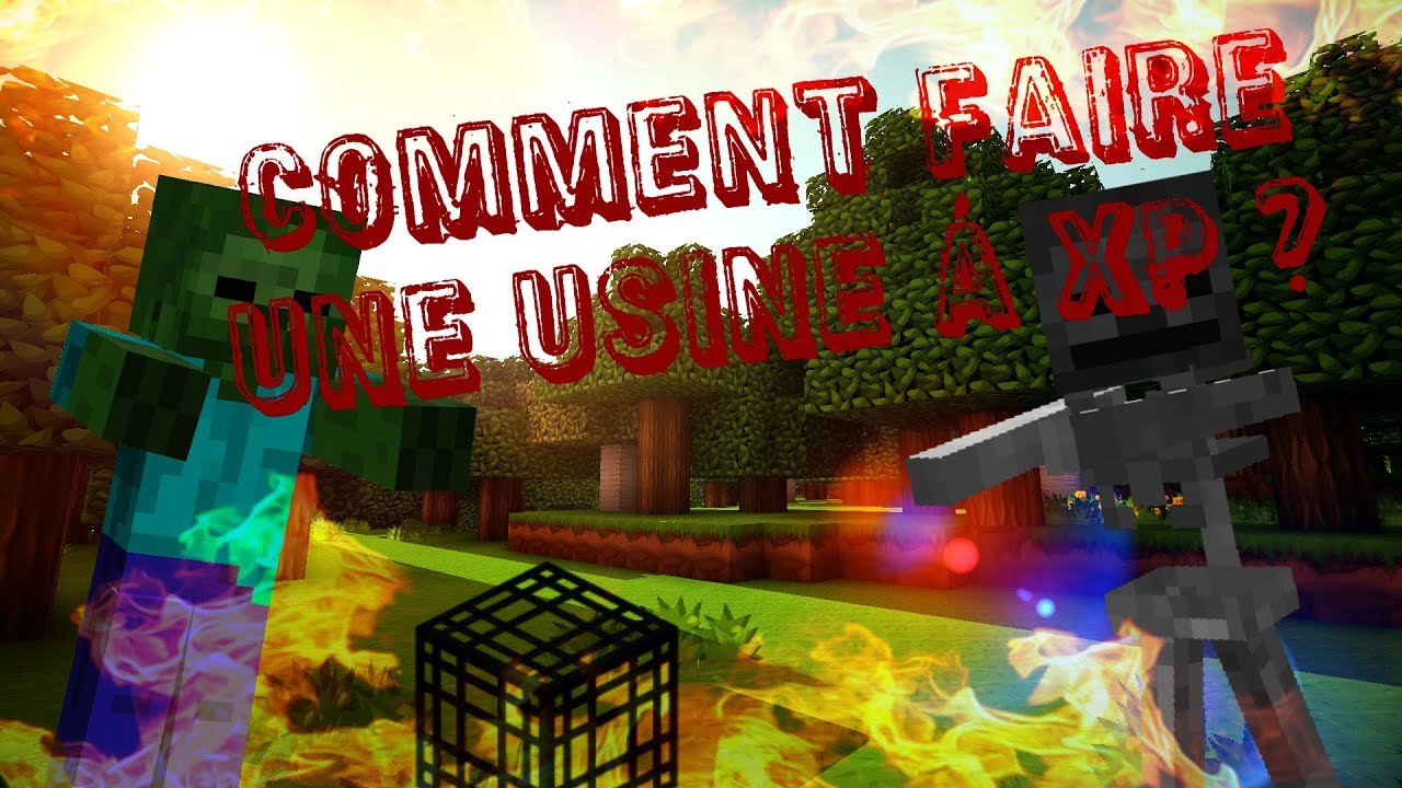 TUTO#2 Comment faire une usine à xp [Minecraft PS4 FR] - YouTube