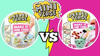 UNBOXING MINI VERSE!! CAFE SERIES VS DINER SERIES!!