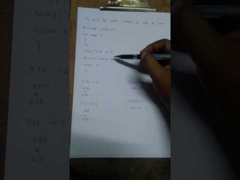 TRICKY C PROGRAM