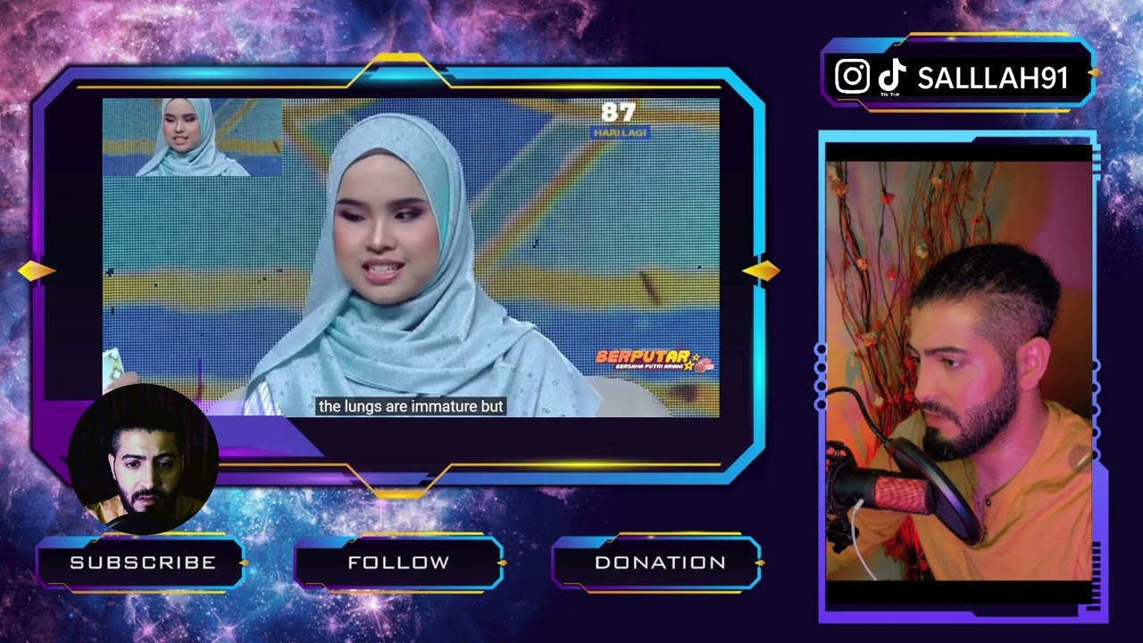 Putri Ariani - Special Guest for HAFIZ INDONESIA 2024 Full (English Subtitle) ‪ - REAKSI ORANG ARAB