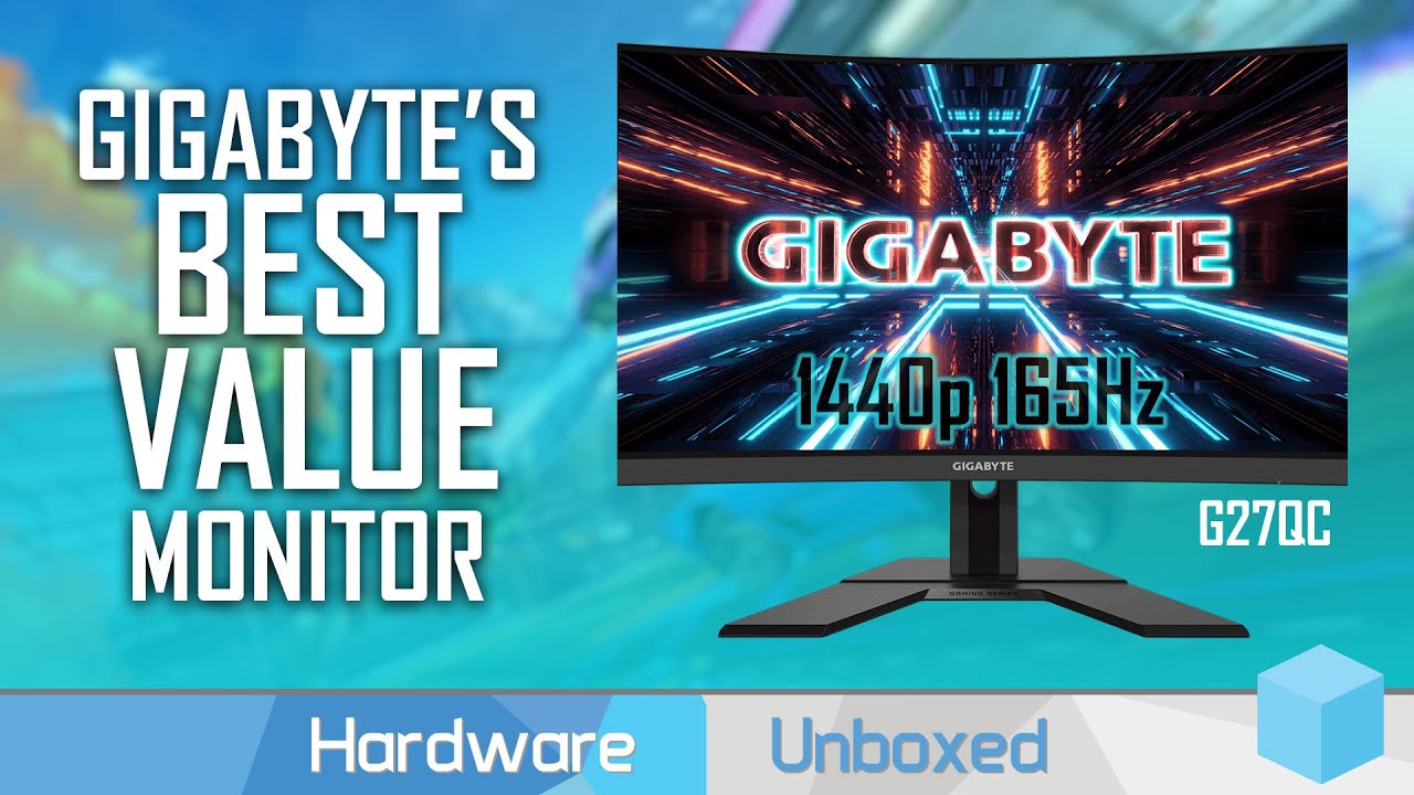 Gigabyte G27QC Review, A Budget 1440p 165Hz Gaming Monitor Option - YouTube