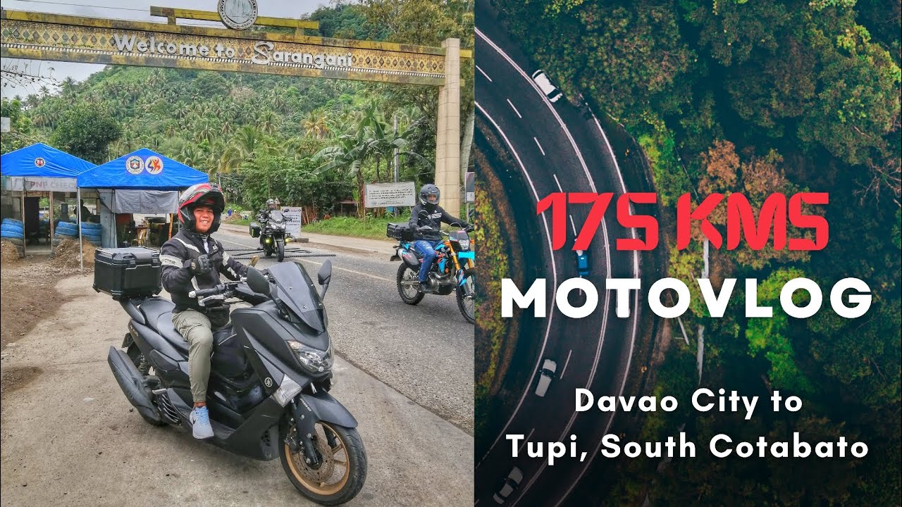MOTOVLOG: Из Давао в Тупи, Южный Котабато