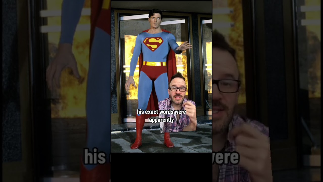 Practical effects and Reeve's Superman