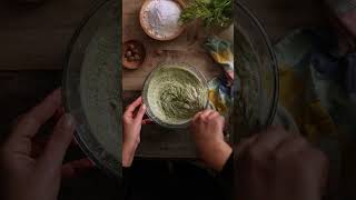 Giusti Recipes  Savoury Ringshaped Cake With Wild Herbs Ricotta Cheese And Boiled Eggs