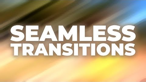 Seamless Transitions Premiere Pro Templates