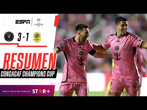 ¡SHOW DE MESSI Y SUÁREZ PARA AVANZAR A CUARTOS DE FINAL! | Inter Miami 3-1 Nashville | RESUMEN