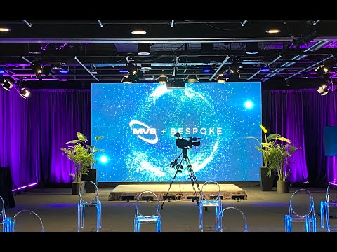 Bespoke and Mountain View Staging open a hybrid virtual event broadcast studio in San Francisco