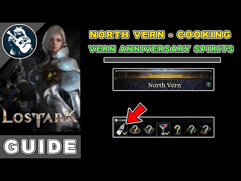 Vern Anniversary Spirits Location in Lost Ark | North Vern Cooking Locations Guide