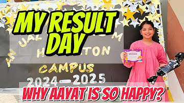 Aayat Arif II My RESULT Day ( Why Aayat is so Happy ) II vlog