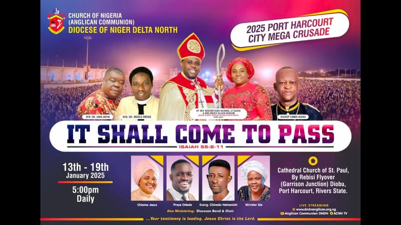 IT SHALL COME TP PASS || VEN DR MOSES OMEKE AT PH CITY WIDE CRUSADE 2025 || SECOND SESSION