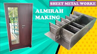 Almirah Making .sheet metal worke