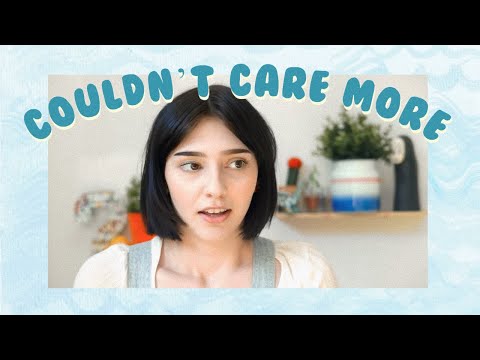 couldn't care more: a poem