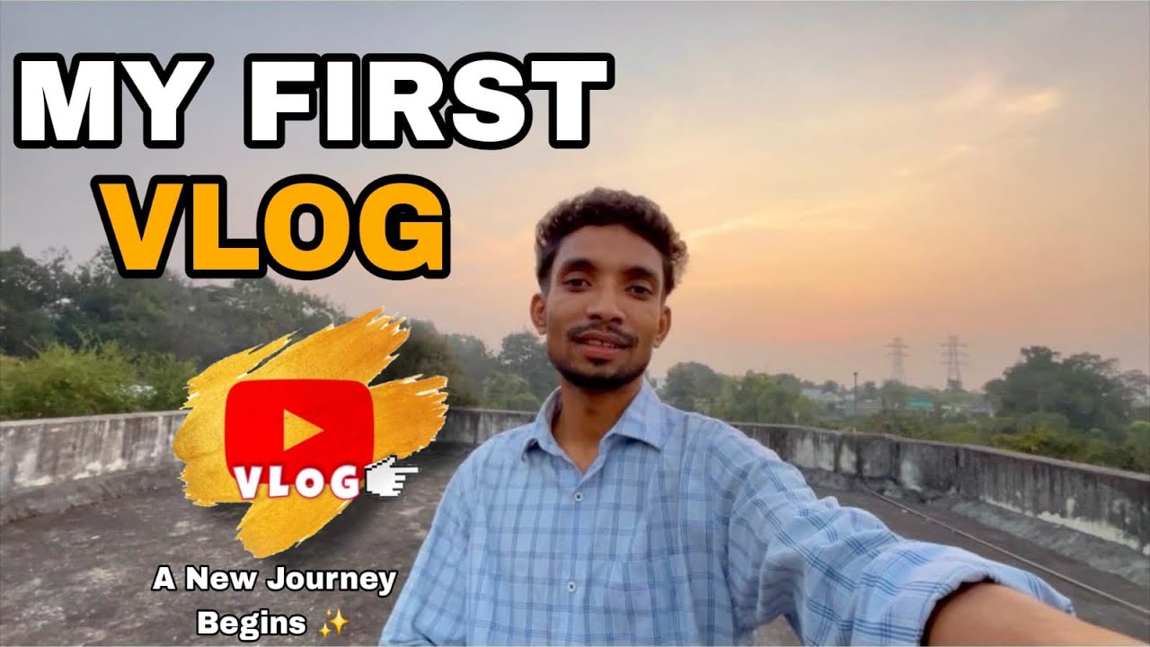 My First Vlog | A New Journey Begins | LK Vlogs - YouTube