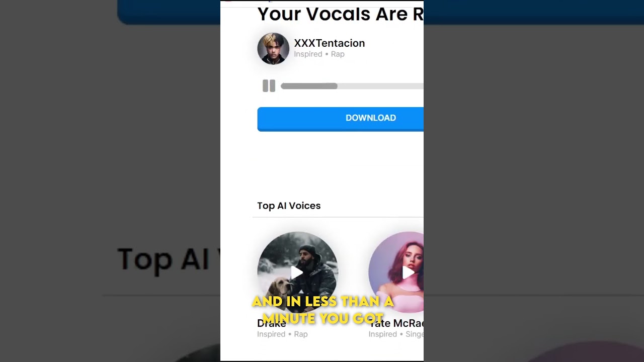 How To Get Famous Artists Vocals Using AI