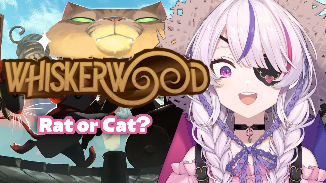 FIRST PLAYTHROUGH Cute City Building - Whiskerwood【Maria Marionette | NIJISANJI EN】