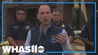 Louisville mayor urges residents to stay vigilant of scams after storm damage