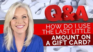 What Can You DO to Use the SMALL Amount on a Gift Card? screenshot 5