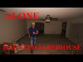 (30 Minute ALONE Challenge) ABANDONED FARMHOUSE, THIS IS ONE SCARY HAUNTED  PLACE, ENTER IF YOU DARE