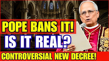 BREAKING NEWS! Pope Leo XIV’s NEW Decree About MARY Is Shocking the World!