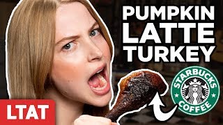 Pumpkin Spice Latte Turkey Taste Test