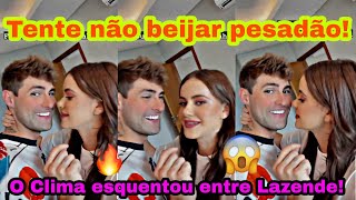 Lais E Rezende Gravam Tente Não Beijar Pesadão O Clima Esquentou Nesse Vídeo Entre Lazende