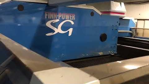 Finn Power SG6 TR6S Combined CNC punching shearing machine 10