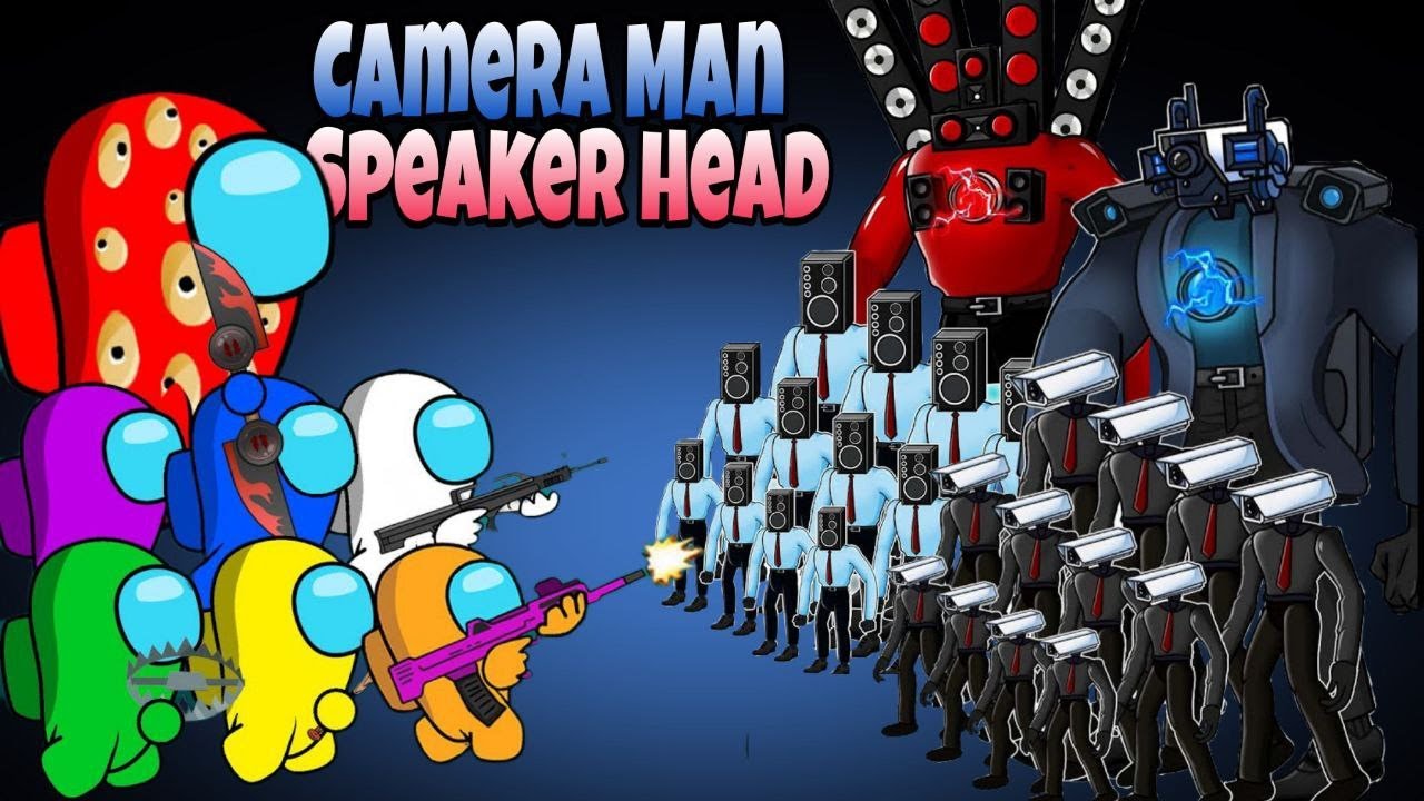 amongus #animations #game #usa_tiktok Titan Speaker Man VS Titan C