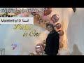 طريقه عمل ديكور بالون ترند جدا و سهل ب الاستاند المدور و اضافه الورد