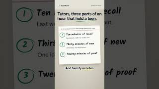 Three parts of an hour that hold a teen