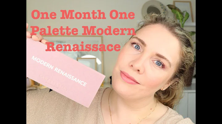 One Month One Palette | Modern Renaissance - Come get some inspiration how to use this palette!